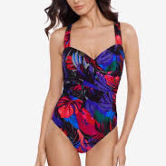 MagicSuit Nico One Piece in Summer Lovin Tummy Control Swimsuit US Size 10